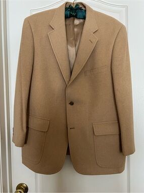 Brooks Brothers Camel Hair Sport Coat Blazer